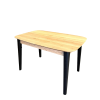 Esstisch verschiebbar (klappbar) für Wohnzimmer oder Küche Drop schwarz