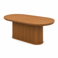 Ein eleganter Esstisch aus massiver Eiche für Wohnzimmer oder Küche, auf Bestellung! Nr. 2