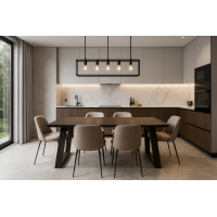 Ardem – Edler Designertisch aus Natureiche für Studioküche, Gästezimmer, Esszimmer und Wohnzimmer