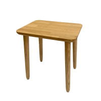 Oak coffee table with wooden legs Lord
