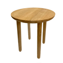 Couchtisch aus Eichenholz mit Oskar-Holzbeinen
