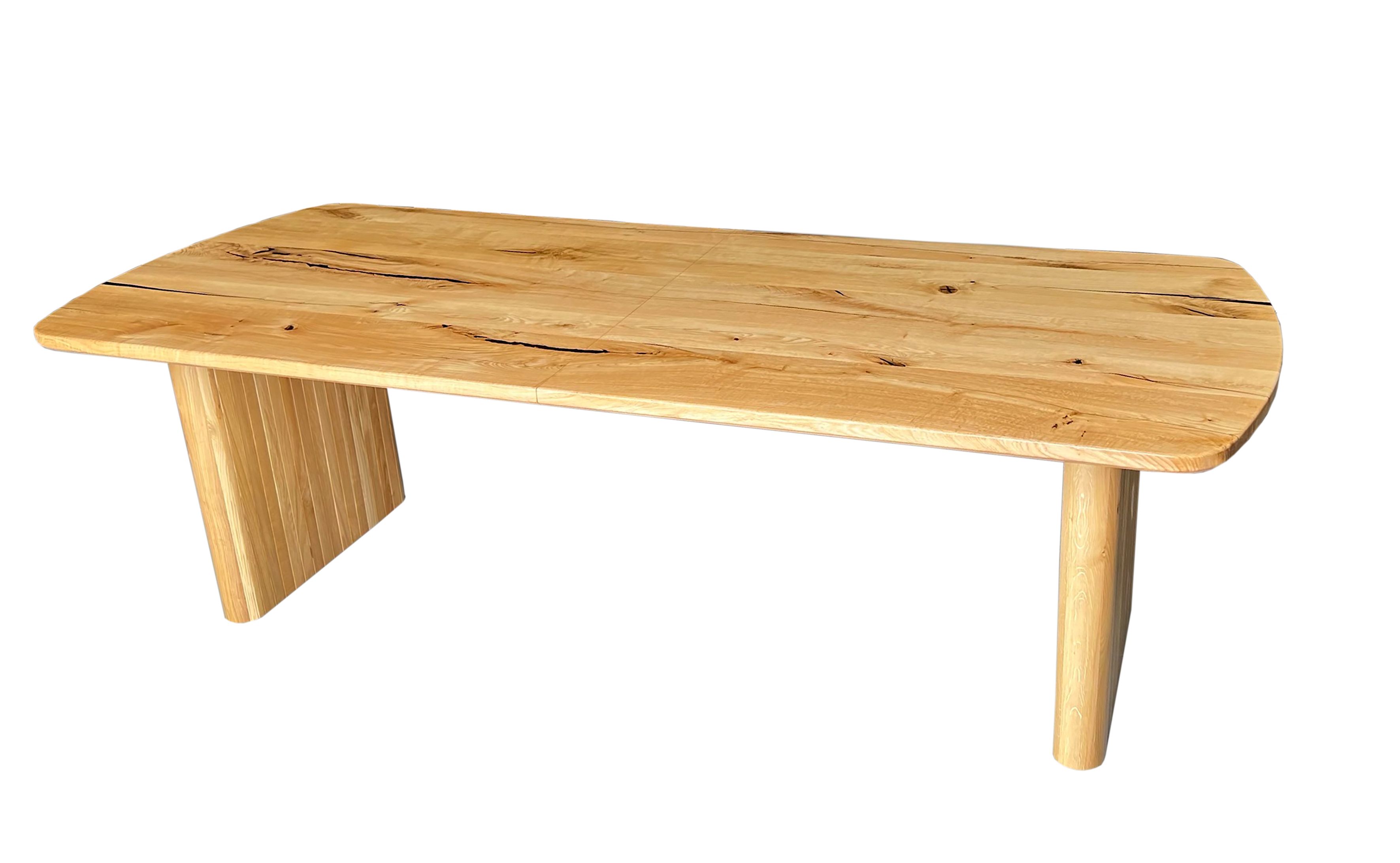 Epoxy by MebWood – designer folding table made of solid oak and epoxy resin